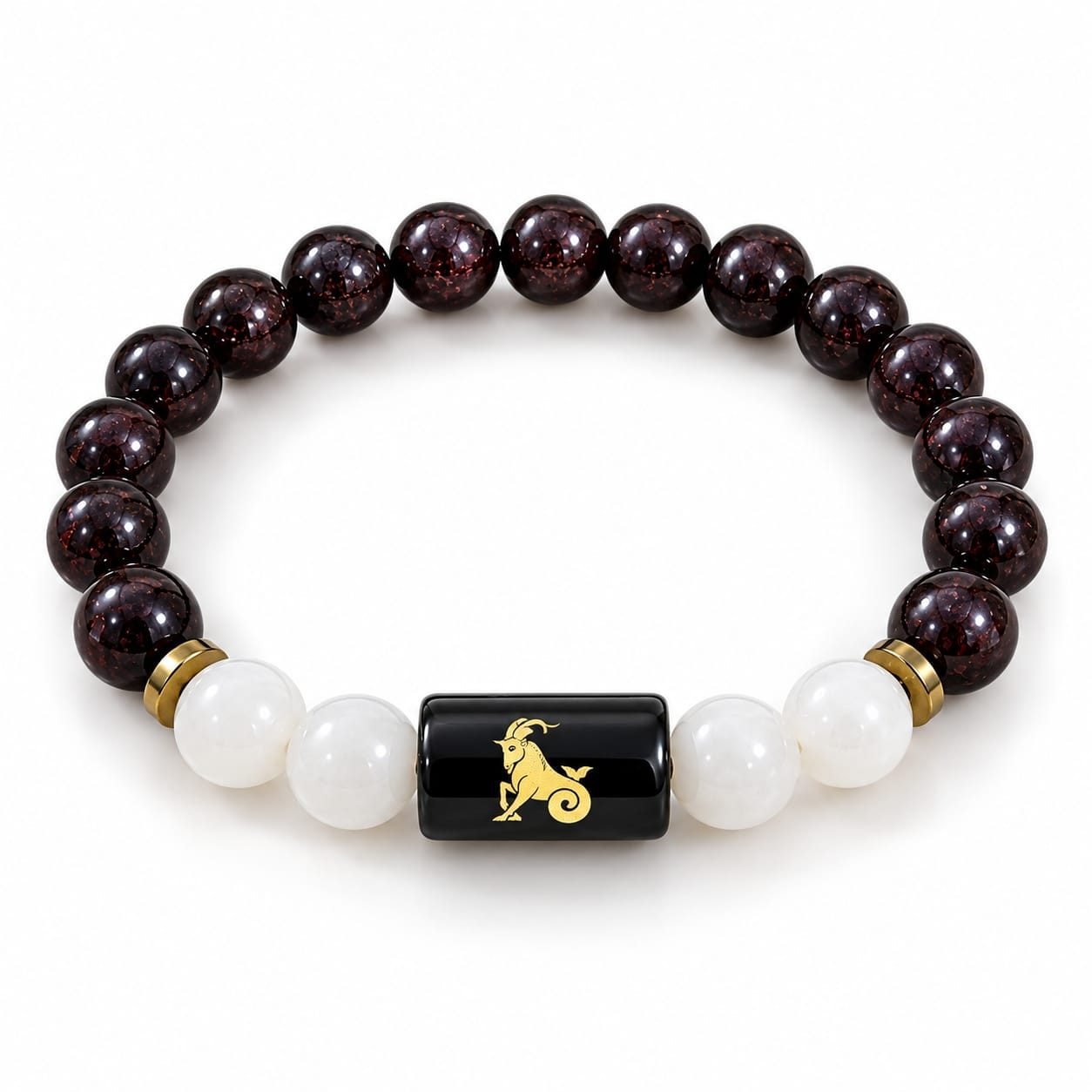 Capricorn Zodiac Bracelet – Black Onyx Stone Bracelet