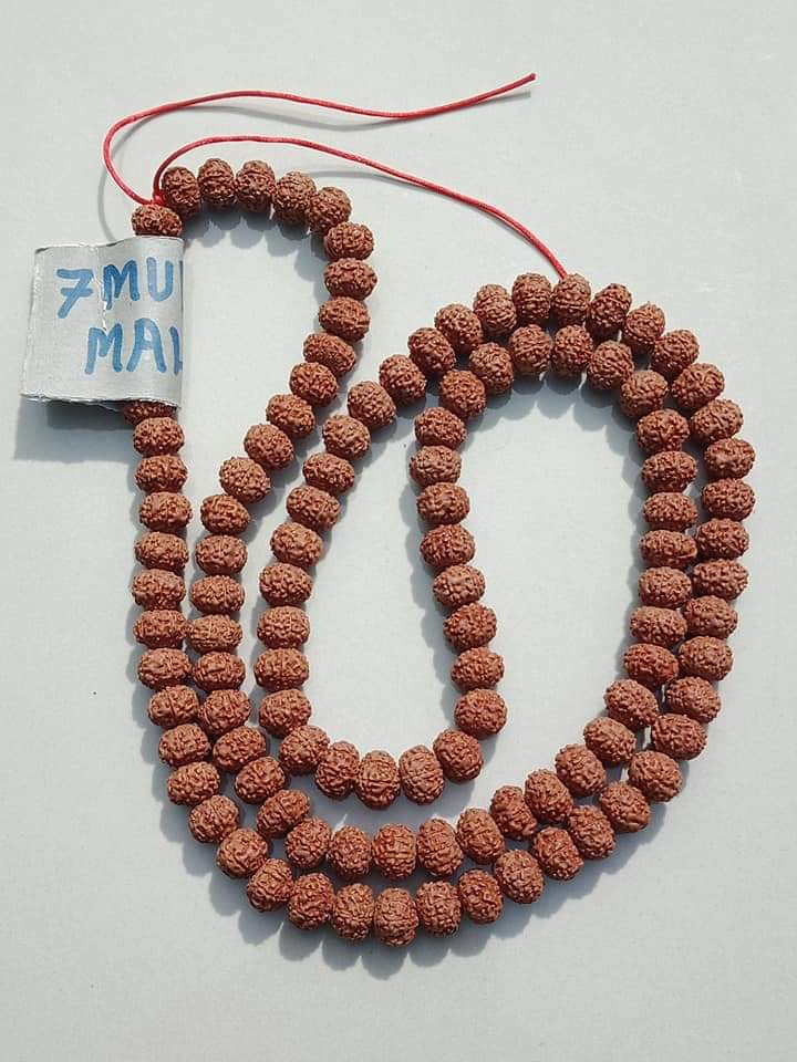 7 mm rudraksha mala