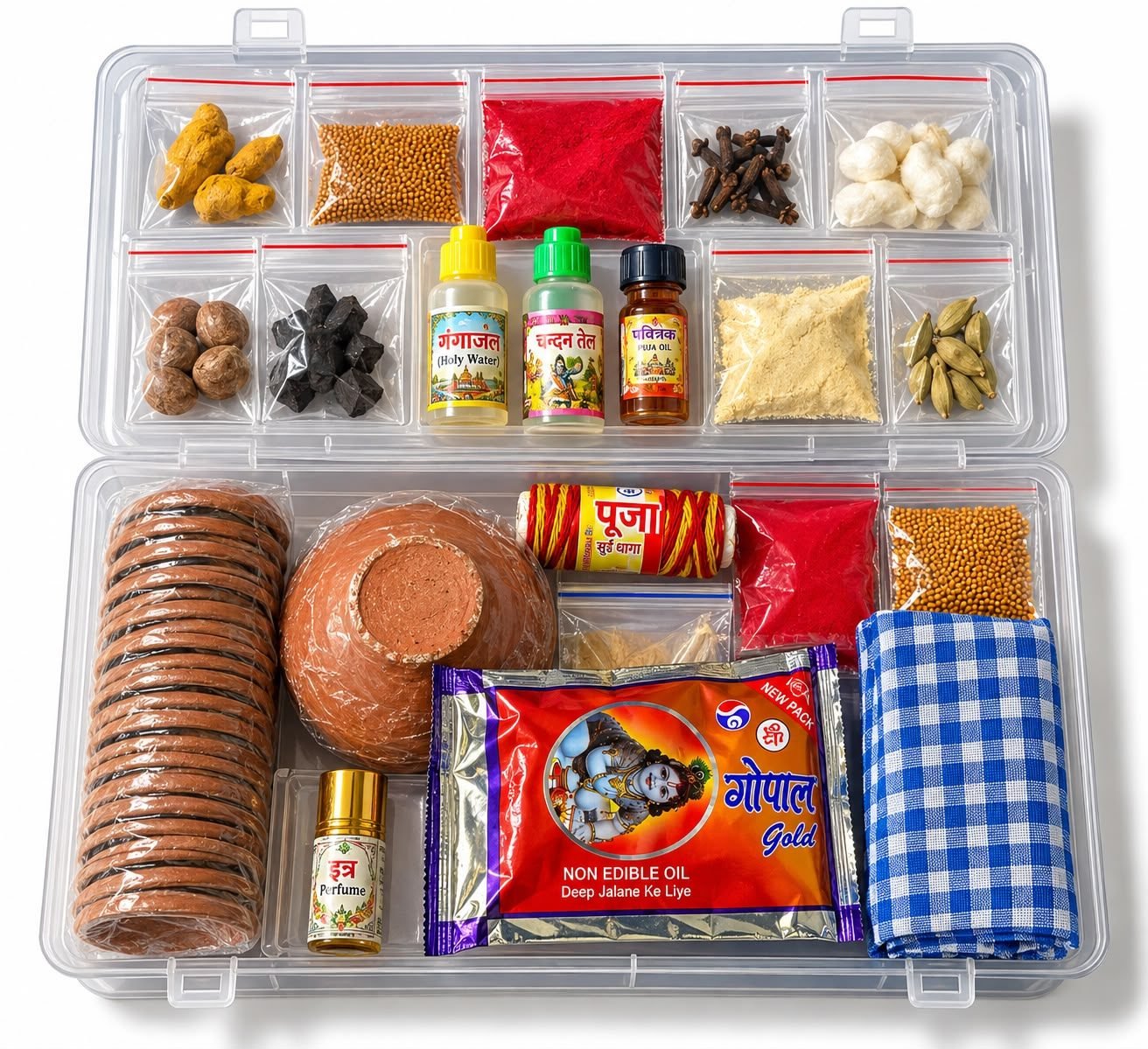 Shri Satyanarayan Puja Samagri Kit – Complete Traditional Worship Essentials