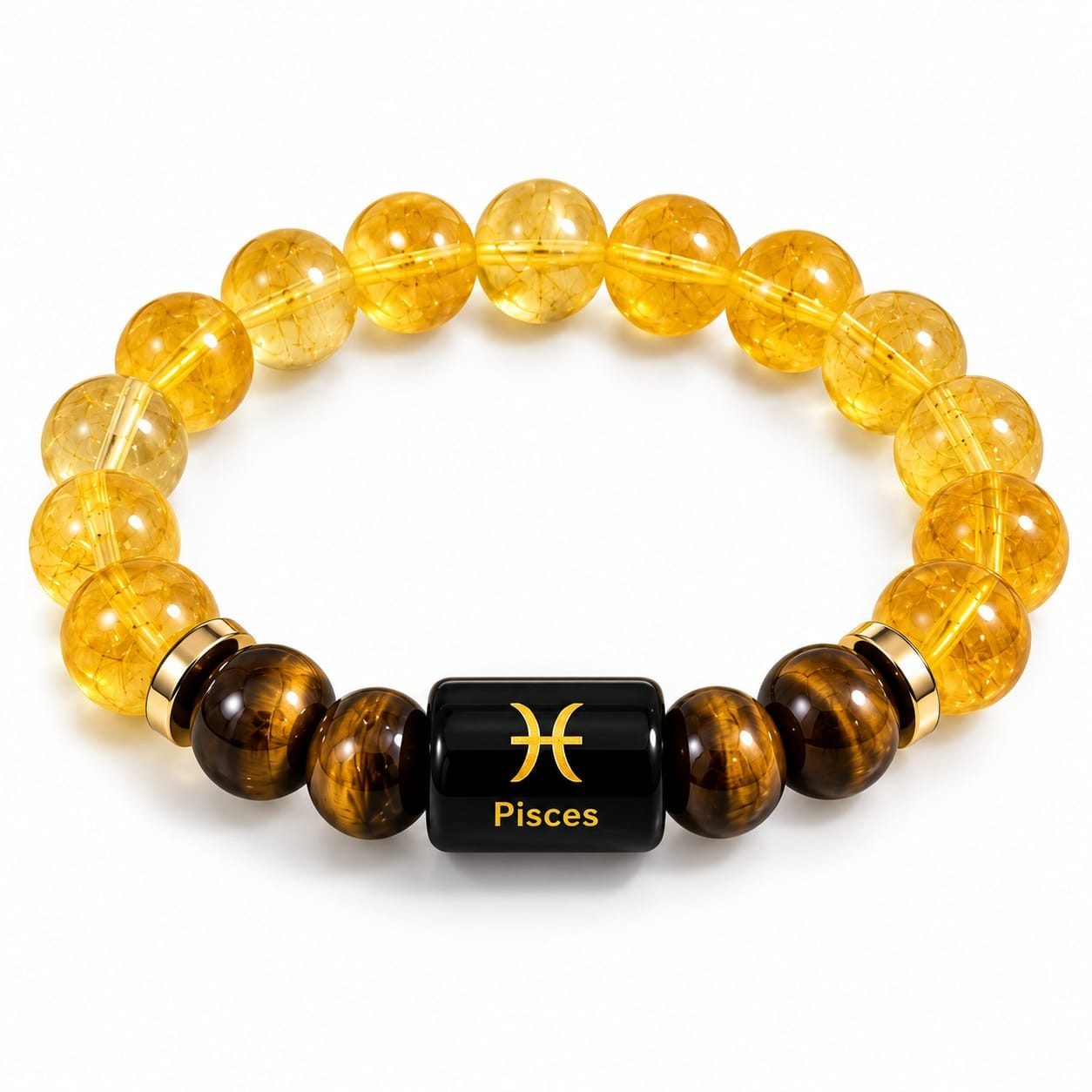 Pisces Zodiac Bracelet – Aquamarine Stone Bracelet
