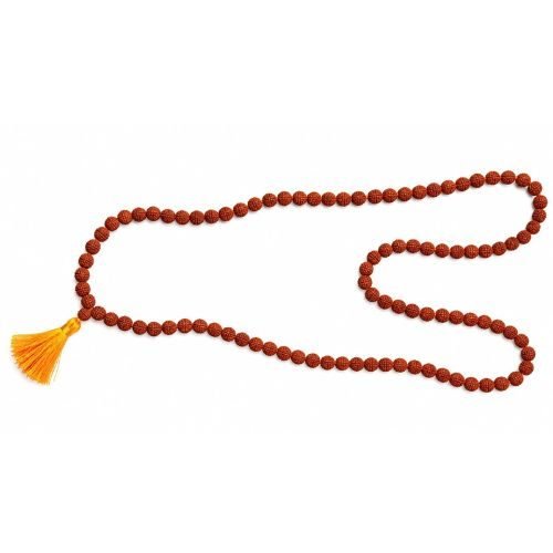 5.5mm Rudraksha Mala – Natural Rudraksha Beads Mala