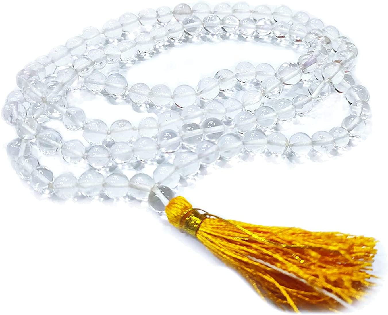 Sphatik Cutting Mala Medium