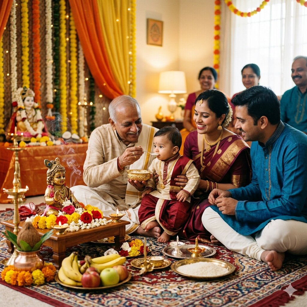 अन्नप्राशन पूजा