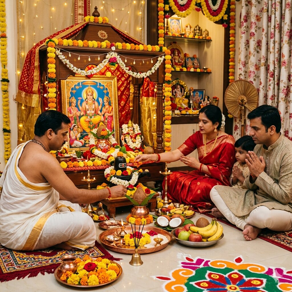 सत्यनारायण पूजा